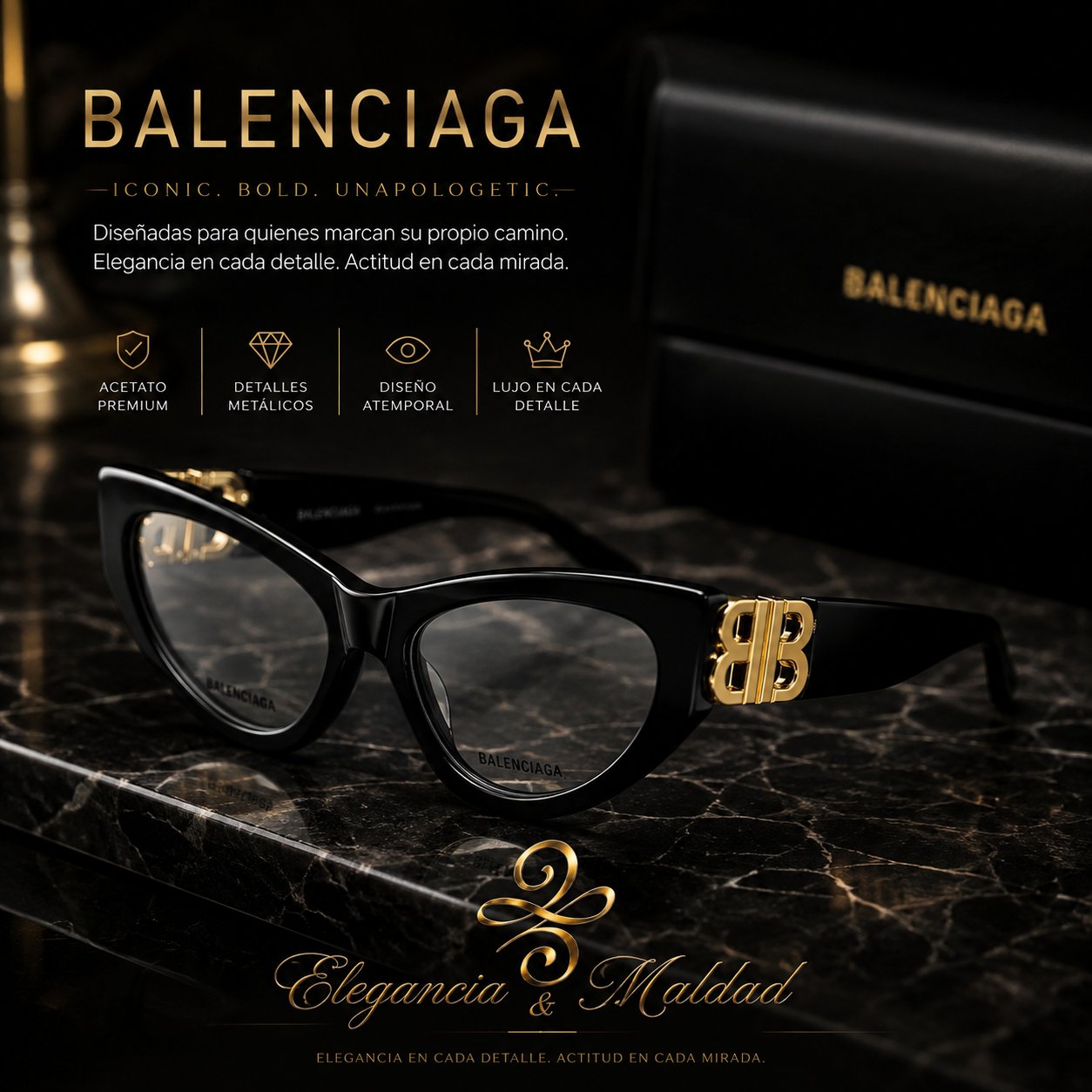 lentes oftálmicos de lujo