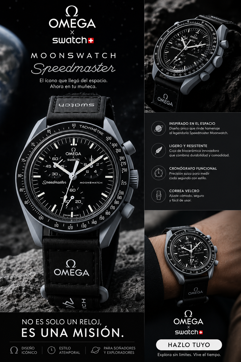 Reloj Bioceramic MoonSwatch – OMEGA x Swatch: Mission to the Moon